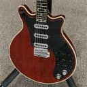 Burns USA Brian May Signature Special - Translucent Red with Original Case