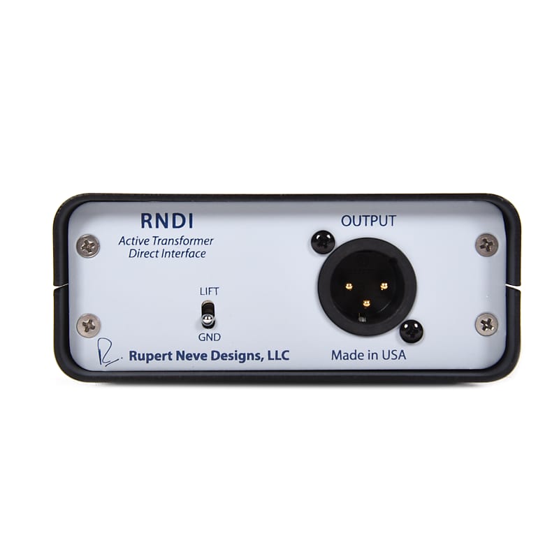 RNDI アクティブトランスフォーマーダイレクトインターフェース The RNDI Active Transformer Direct Interface — Rupert Neve
