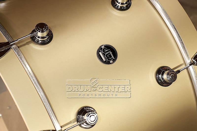 DW Performance Bass Drum 24x18 Hard Satin Gold Mist image 1