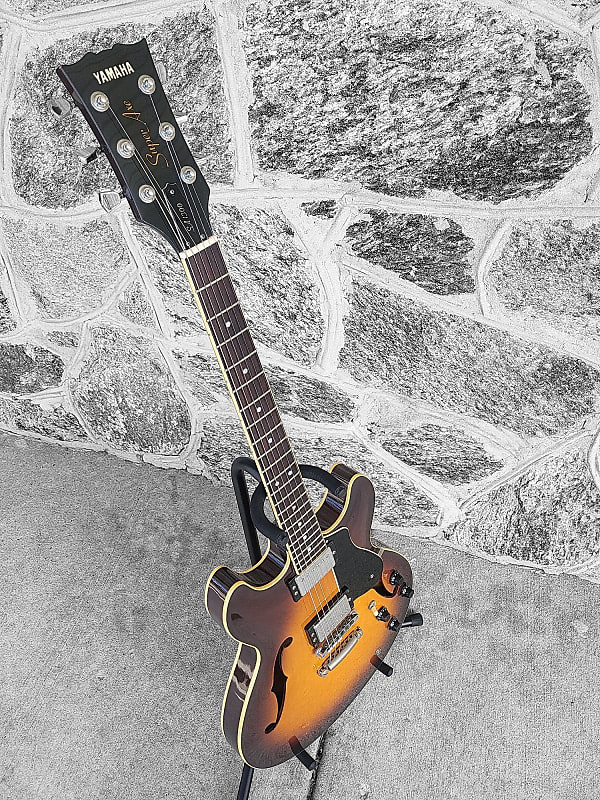 Yamaha 1985 Super Axe SA1300 Semi Hollow Body Guitar | Reverb