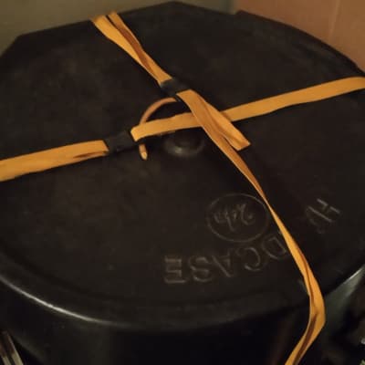 24x18 Sonor Signature bass drum in Ebony Makassar image 6
