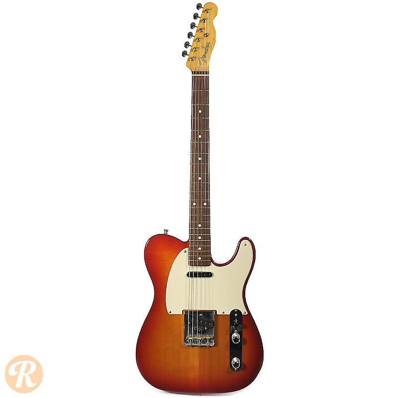 Fender Limited Edition Telecaster with Spruce Top Cherry Sunburst 2004 image 1
