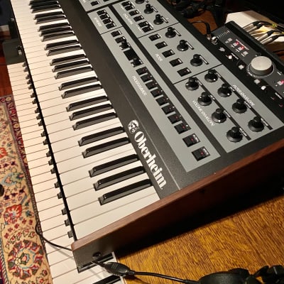 Oberheim OB-X8 61-Key 8-Voice Synthesizer 2022 - Present - Black with Wood Sides