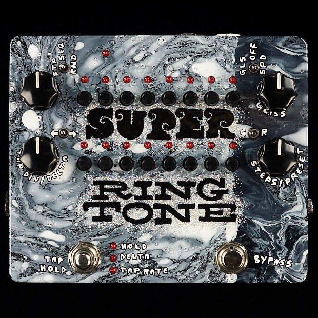 ギター z.vex Ringtone Hand Peint Dragon 1 of 1 Zvex Super Ringtone - Authorized Dealer - CUSTOM ONE OFF 1