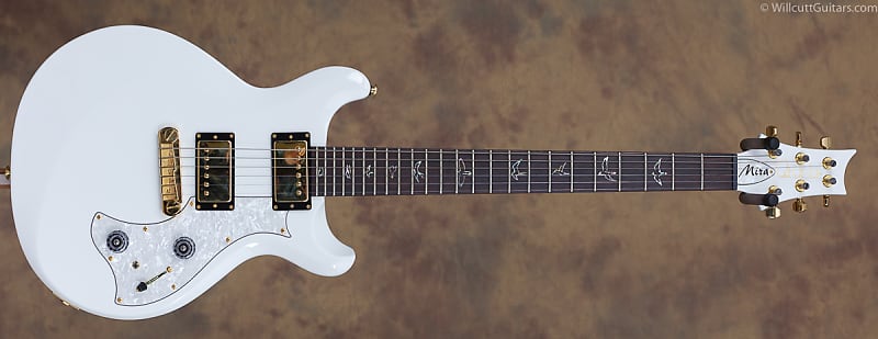 PRS Mira Jet White USED (723) | Reverb