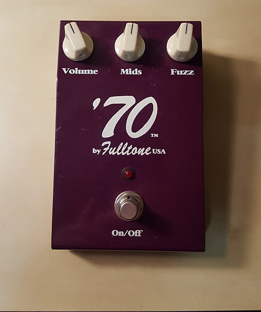 Fulltone 70 Fuzz 初期　紫箱 Fulltone '70 Fuzz 2001 Purple | Reverb