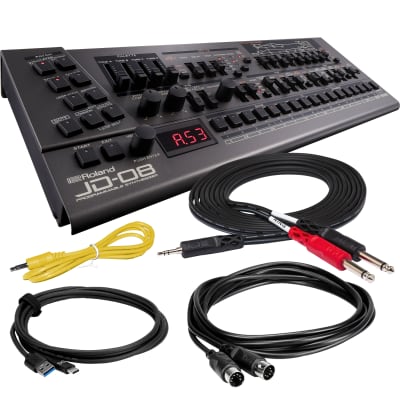 Roland Boutique JD-08 Synthesizer Module - Cable Kit