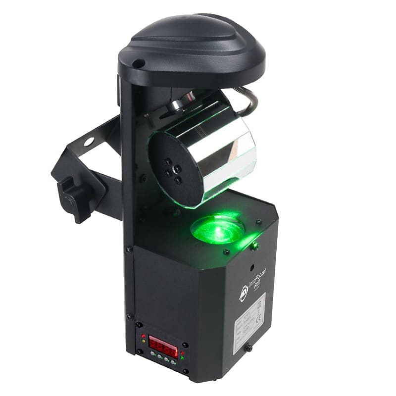 2) American DJ ADJ Inno Pocket Roll DMX LED Scanner Lights+