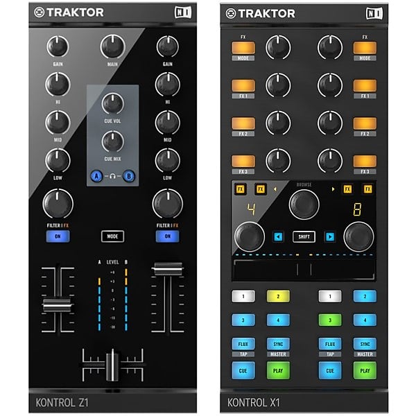 TRAKTOR KONTROL X1 Z1 セット Traktor Kontrol X1 & Z1 DJ Controllers bundle