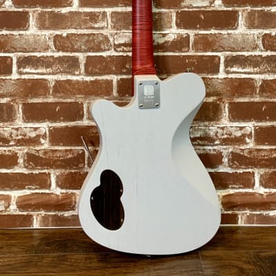 Tao Guitars T-Bucket "Cedar Beach" Grey/Red, Mastery Vibrato & Bridge 2020/NEW (Authorized Dealer) image 6