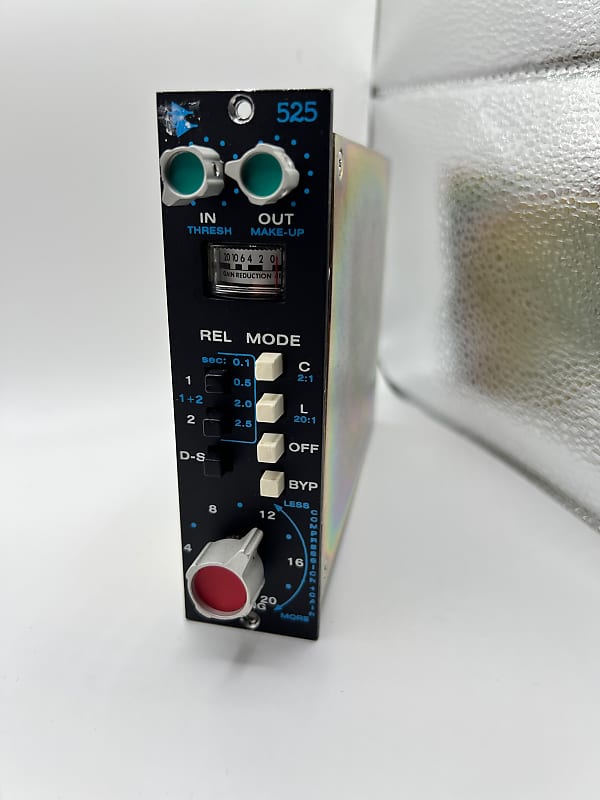 API 525 500 Series Compressor / Limiter Module 2000 - Present - Black image 1