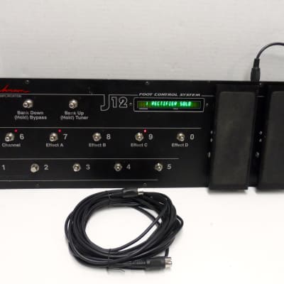 JOHNSON MILLENNIUM MILLENIUM J 12 J12 MIDI EFFECT FOOT AMP CONTROL Controller PEDAL 250 150 JM Stomp image 1