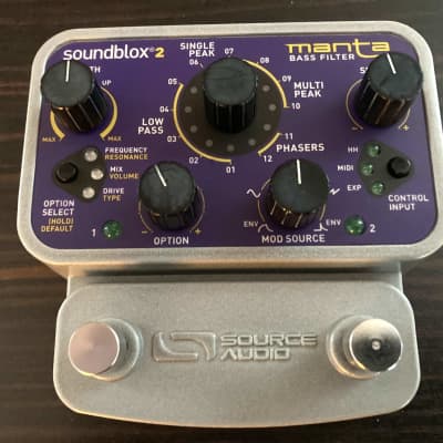 Source Audio Soundblox 2 Manta Bass Filter | Reverb