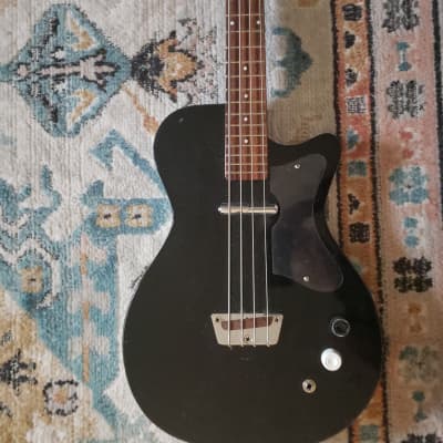 Silvertone 1444 bass guitar  1444 bass guitar  1960's - Black image 1