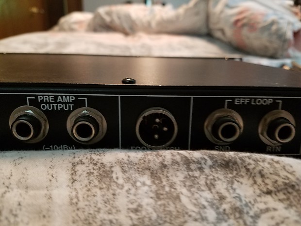 Carvin SX 15 Vintage 2 Channel Guitar Preamp w Footswitch
