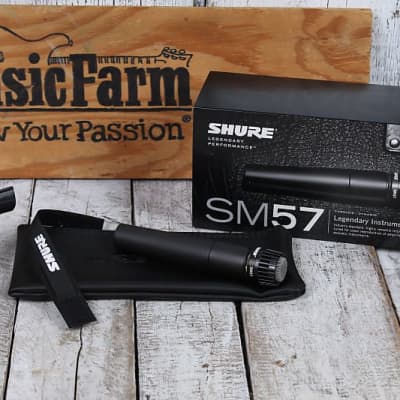 Shure SM57 Dynamic Microphone w Cardioid Pickup Pattern Vocal & Instrument Mic image 2