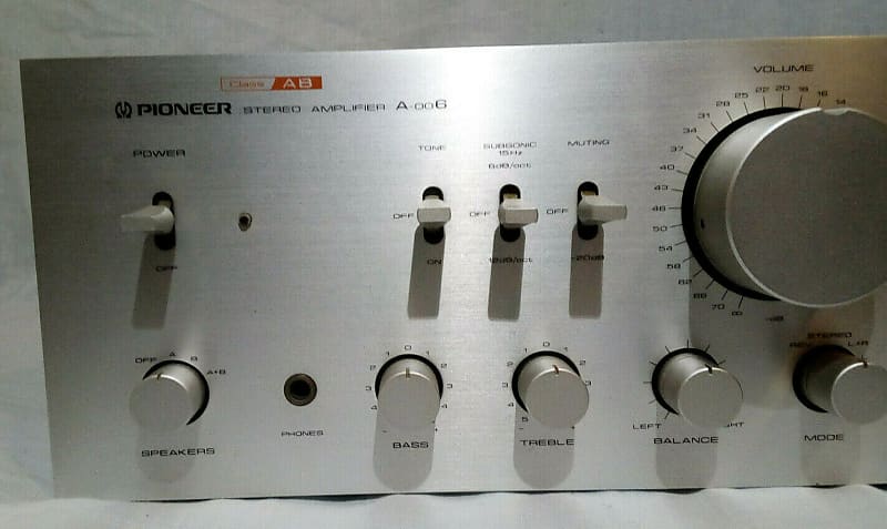 パイオニアステレオアンプA-006 PIONEER/パイオニア プリメインアンプ A-006 買取情報 | オーディオの