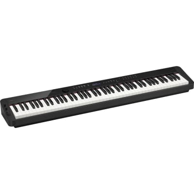 Casio PX-S3100 Privia 88-Key Digital Piano Keyboard with Touch Response, 700 Tones, Black
