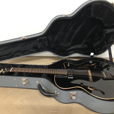 McCurdy Kenmare 1999 Black archtop jazz guitar image 2