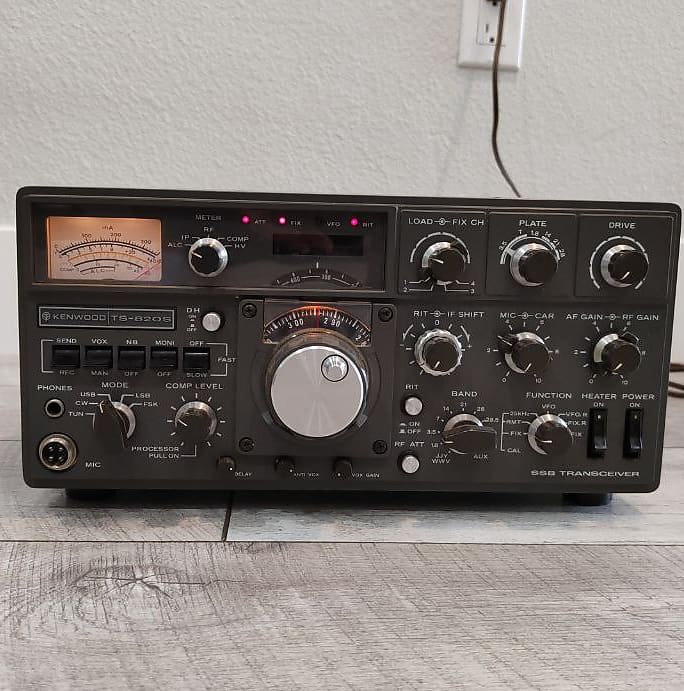 Kenwood TS820S SSB Transceiver Reverb