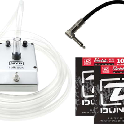 MXR by Dunlop M222 Talk Box Bundle w/ Power Supply, Patch Cable, and 2 Packs of Strings! image 1