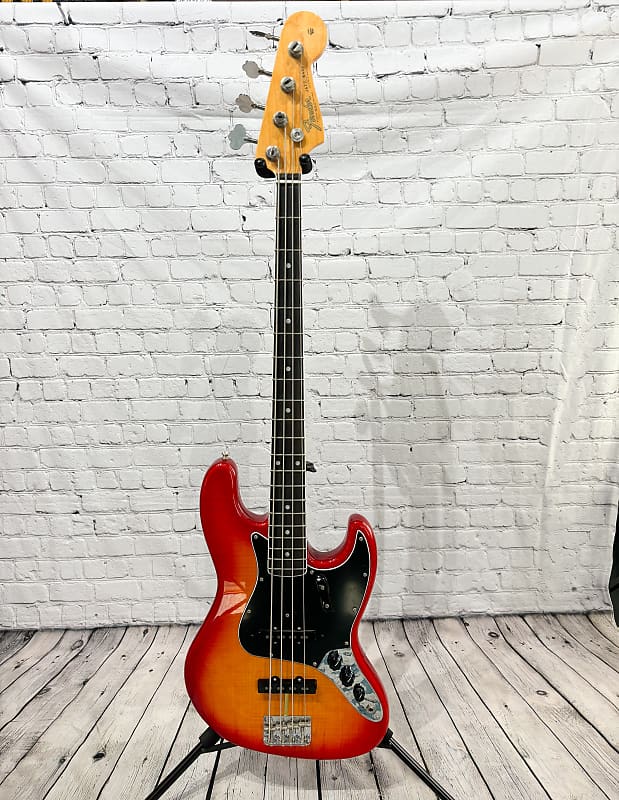 Fender Rarities Series Flame Ash Top American Original '60s Jazz Bass image 1