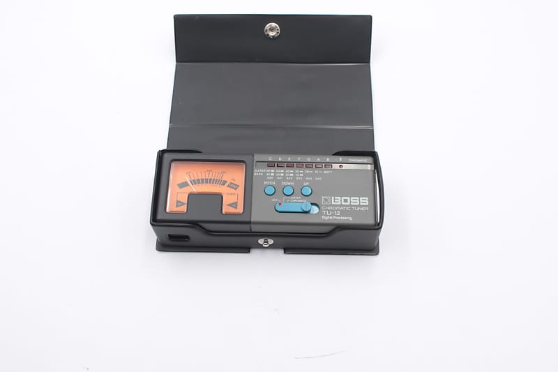 Boss Chromatic Tuner TU-12 Digital Processing Multi Instrument Tuner w/  case & papers