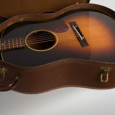Gibson  LG-1 Flat Top Acoustic Guitar (1951), ser. #9133-13, original brown chipboard case. image 15