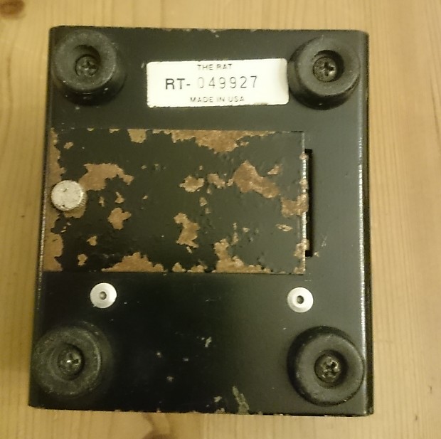 Vintage ProCo RAT 1986 Blackface small box overdrive distortion, Motorola  LM308N chip