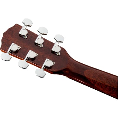 Fender CD-60S Dreadnought, All-Mahogany Acoustic Guitar, 0970110022 image 6