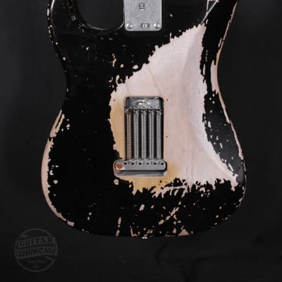 Fender 2006 Masterbuilt Blackie Replica Stratocaster [Dennis Galuszka] image 7
