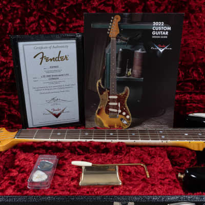 Mint Fender Custom Shop LTD 1965 Stratocaster Closet Classic Guitar, 3-Tone Sunburst image 12
