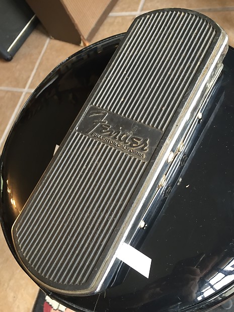 フェンダー ヴィンテージ ヴォリュームペダル Vintage Fender Volume Pedal, Pedal Steel, Raised Front Feet