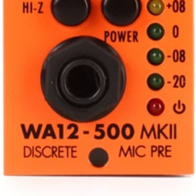 Warm Audio WA12-500 MKII 500 Series Discrete Microphone Preamp with DI image 1