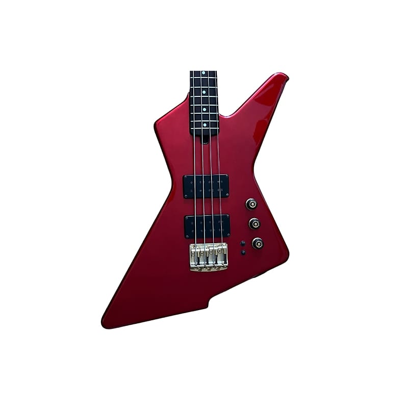 Ibanez Destroyer II Bass DT670 1984 - Metallic Red | Reverb Australia