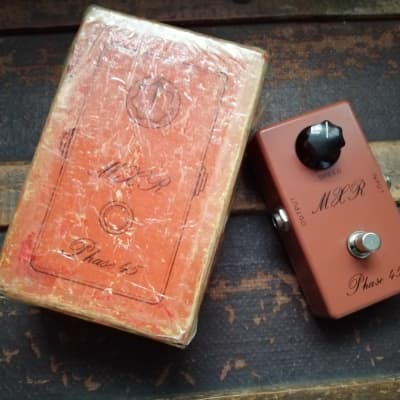 MXR MX-105 Script Phase 45 Orange 1973 - 1975 | Reverb