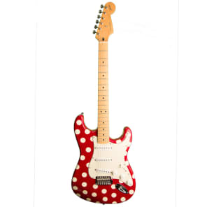 RARE 1996 Buddy Guy Signature Fender Stratocaster Red/White Polkadot image 1