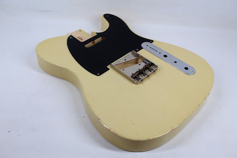 MJT Telecaster VTT Body Aged Relic Nitro - Butterscotch