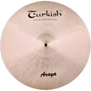 Turkish Cymbals 21" Custom Series Araya Ride A-R21