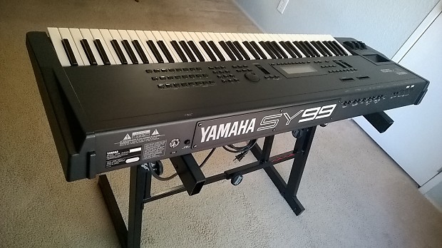 Yamaha SY99 Music Synthesizer Keyboard (Mint Condition, with all 5