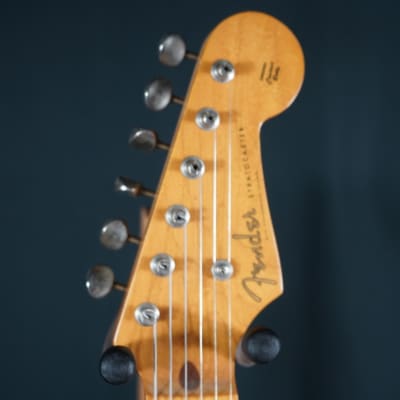 Fender Japanese Stratocaster 1992-1993 Green Foto Flame image 4