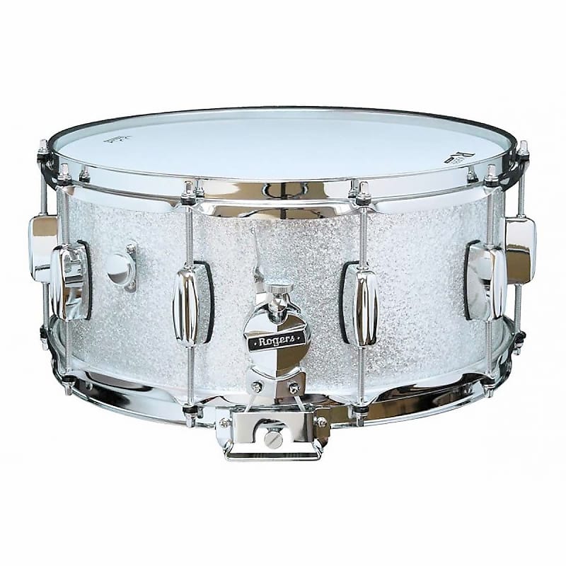 Rogers #33 Dyna-Sonic 6.5x14" Wood Snare Drum with Bread and Butter Lugs Reissue image 1