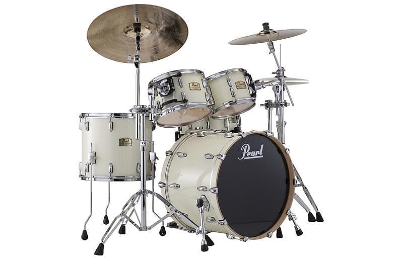 Pearl 24"x15" Session Studio Classic Bass Drum Drum ANTIQUE IVORY (GLOSS) SSC2415BX/C106 image 1
