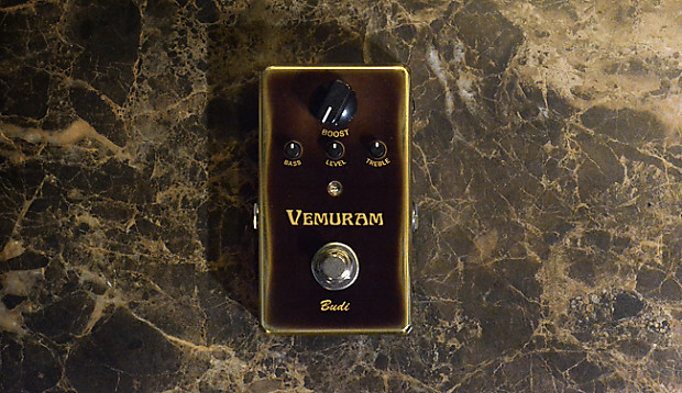 Vemuram Budi Clean Boost Pedal