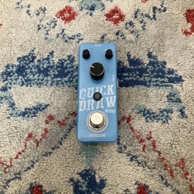 Reverb.com listing, price, conditions, and images for outlaw-effects-quick-draw-guitar-delay-pedal