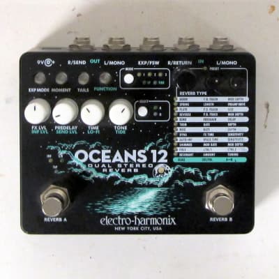 ギター electro-harmonix OCEANS 12 Amazon.com: Electro-Harmonix Oceans 12 Dual Stereo Reverb