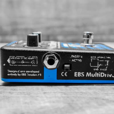 EBS Multi-Drive Universal Bass Overdrive Pedal image 5