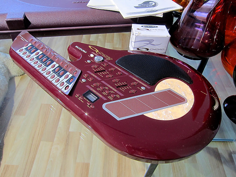 Vintage Suzuki Q Chord QC-1 Digital Songcard Guitar | Reverb