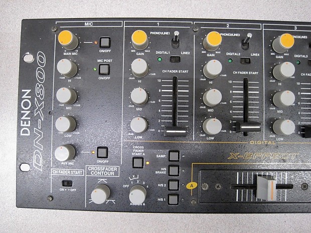 Denon DN-X800 DJ Mixer | zZounds