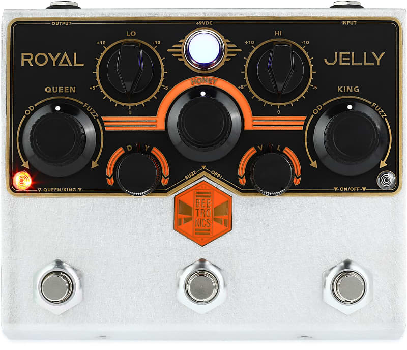Beetronics FX Royal Jelly Overdrive/Fuzz Blender Pedal image 1